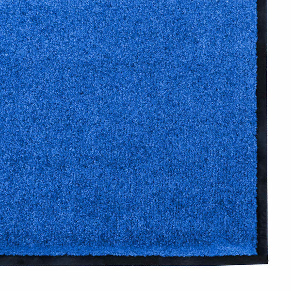 Blau-Schwarze Fußmatte 120x250 cm