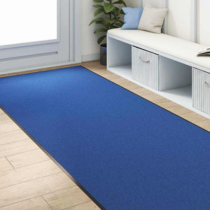 Blau-Schwarze Fußmatte 120x250 cm