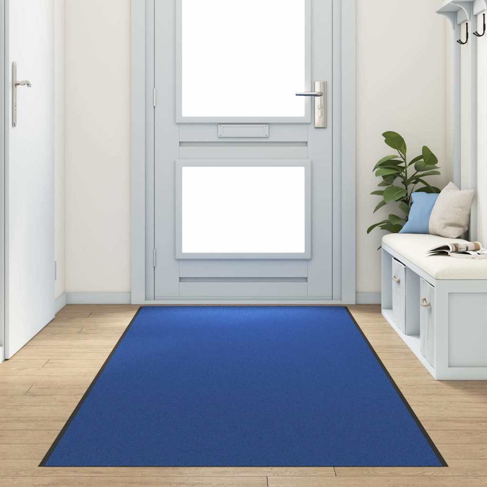 Blau-Schwarze Fußmatte 120x400cm