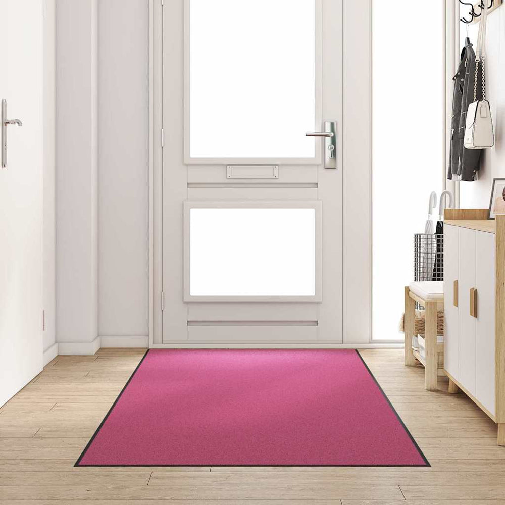Rosa-Schwarze Fußmatte 120x300cm