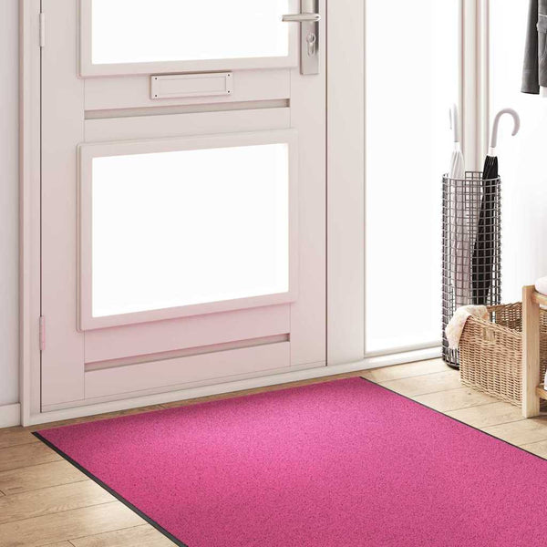 Rosa & Schwarze Fußmatte 120x350cm