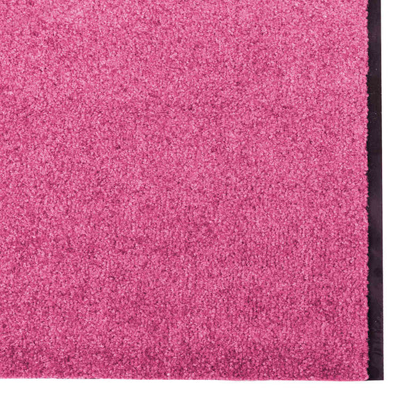 Fußmatte Rosa Schwarz 120x400 cm