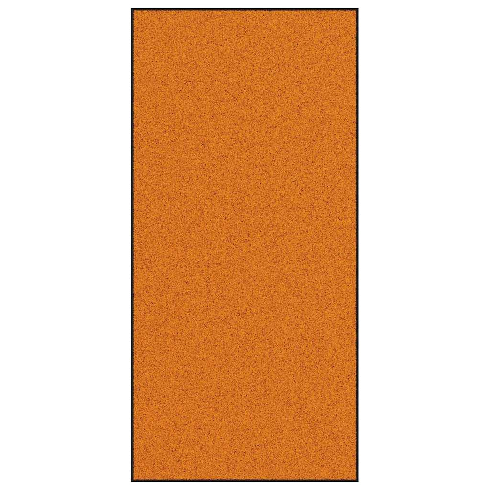 Fußmatte Orange Schwarz 120x250 cm