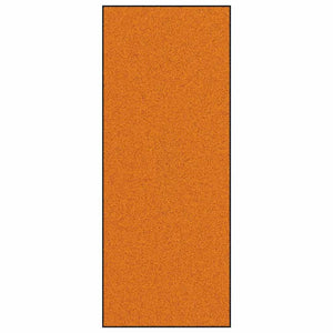 Fußmatte Orange Schwarz 120x300cm Polyamid