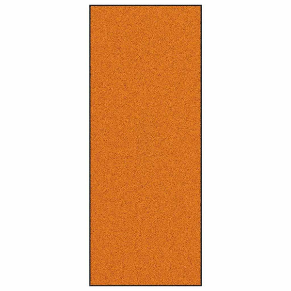 Fußmatte Orange Schwarz 120x300cm Polyamid