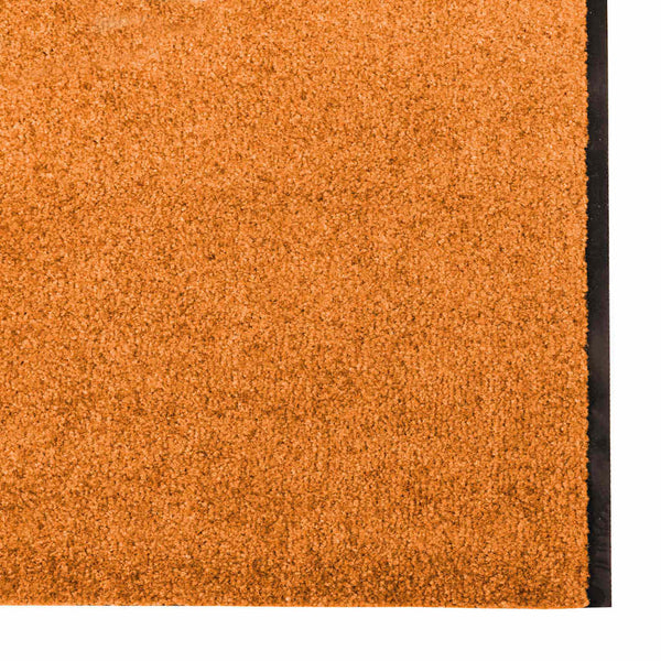 Orange-Schwarze Fußmatte 120x400cm
