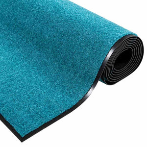 Cyan-Schwarze Fußmatte 120x250 cm