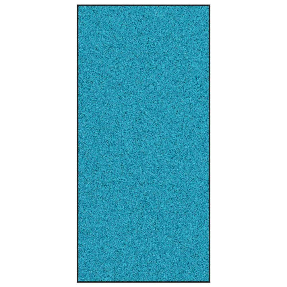 Cyan-Schwarze Fußmatte 120x250 cm
