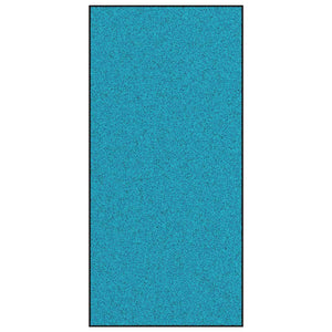 Cyan-Schwarze Fußmatte 120x250 cm