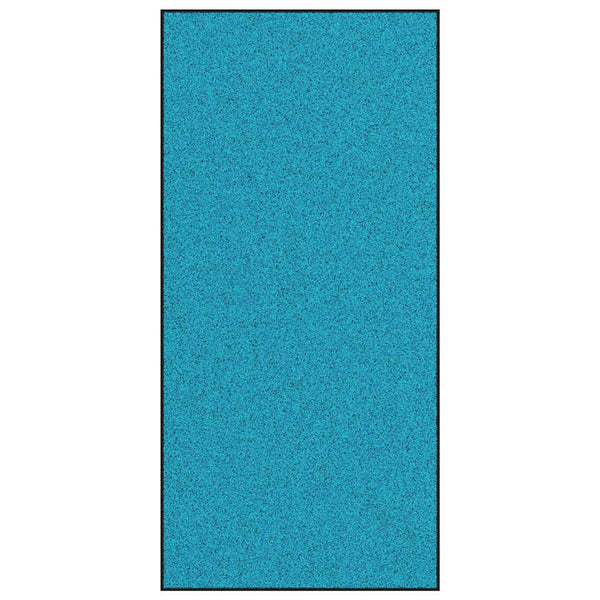 Cyan-Schwarze Fußmatte 120x250 cm