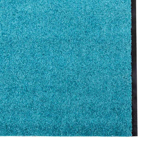 Cyan Schwarze Fußmatte 120x350 cm