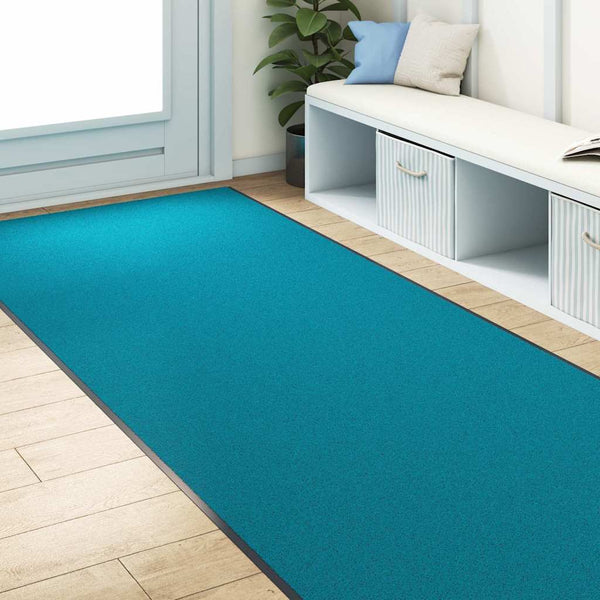Fußmatte Cyan Schwarz 120x400 cm