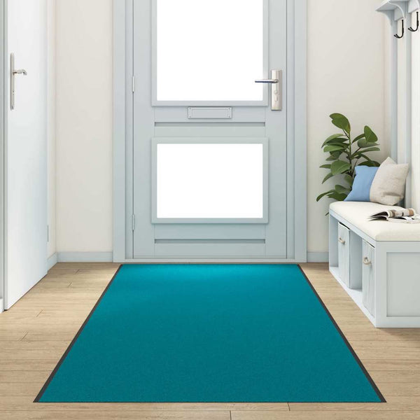Fußmatte Cyan Schwarz 120x400 cm
