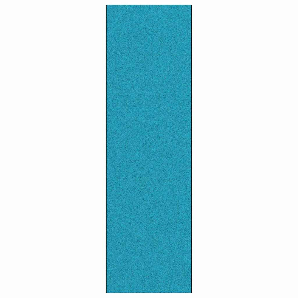 vidaXL Paillasson Cyan et Noir 120 x 400 cm Polyamide et PVC
