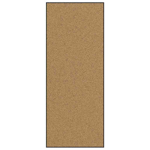 Fußmatte Creme Schwarz 120x300 cm