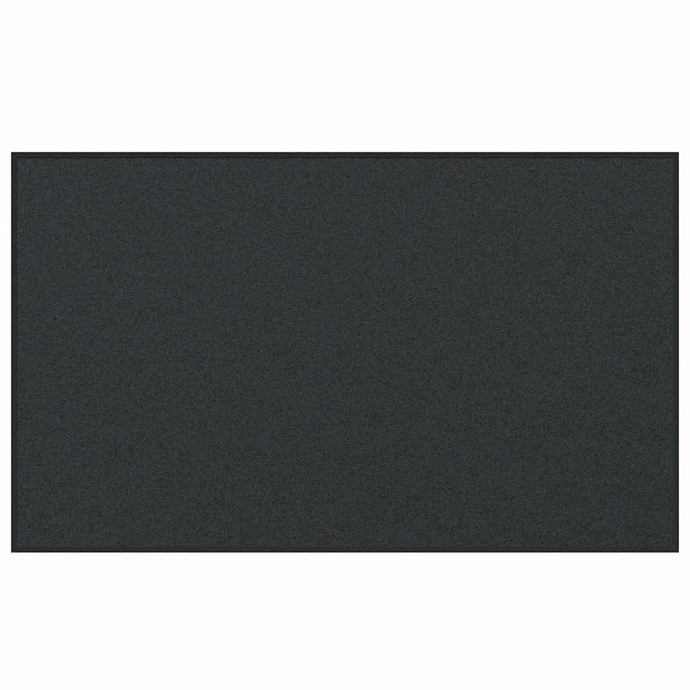 vidaXL Paillasson Noir 90 x 150 cm 100 % Polyamide