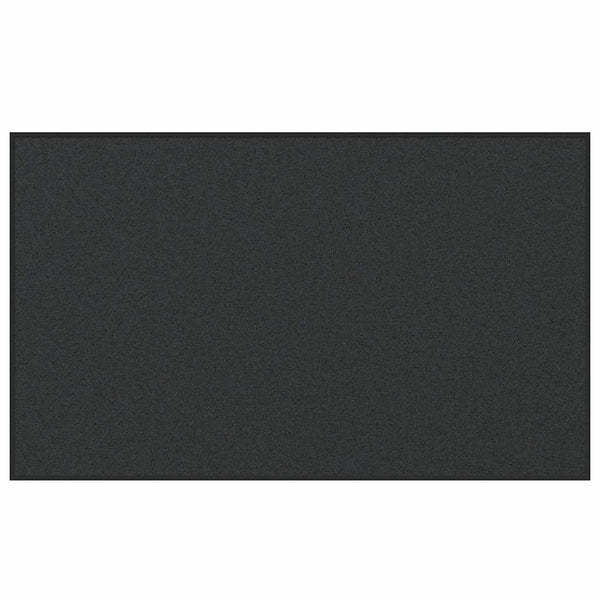 Schwarze Fußmatte 90x150 cm Polyamid