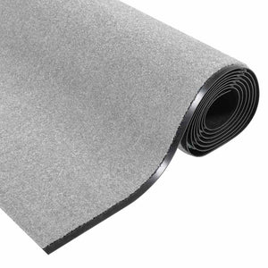 Fußmatte Grau Schwarz 120x350 cm Polyamid