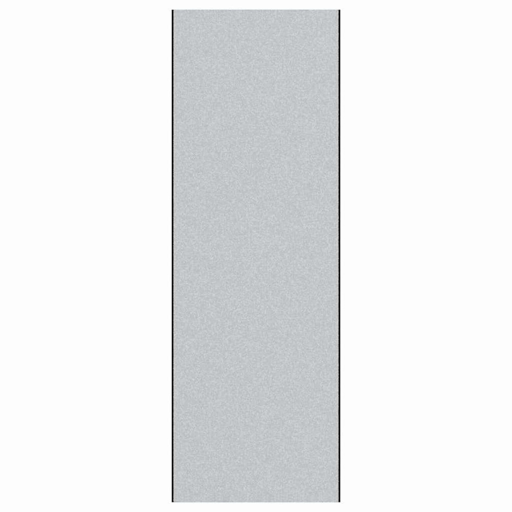 vidaXL Paillasson gris et noir 120 x 350 cm 100 % polyamide