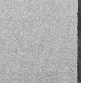 Fußmatte Grau Schwarz 120x400 cm Polyamid