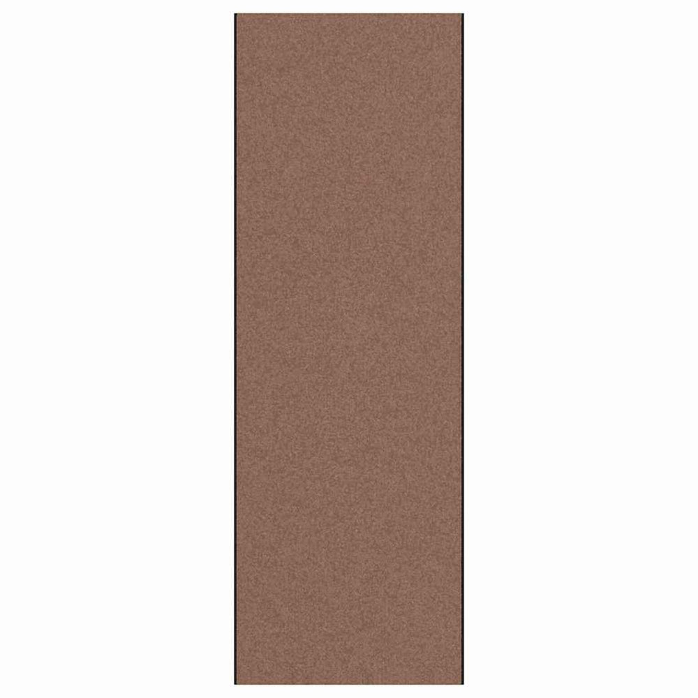 vidaXL Paillasson marron et noir 120 x 350 cm 100 % polyamide