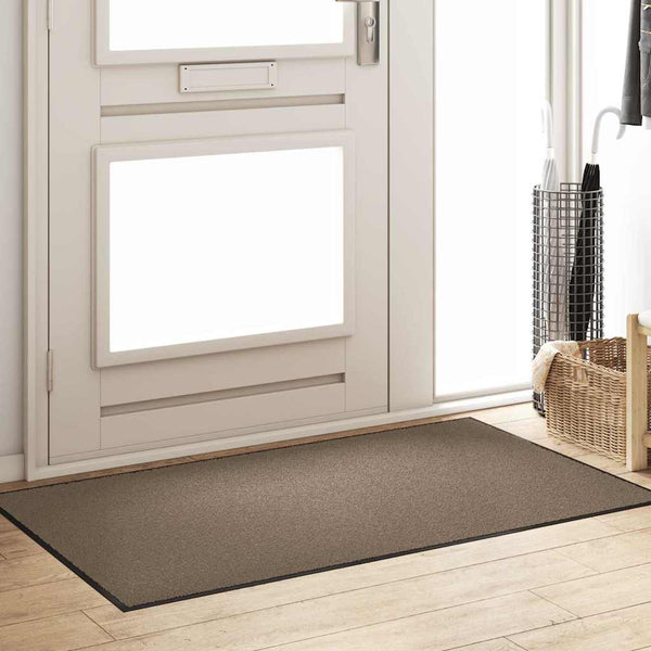 Fußmatte Beige Schwarz 90x150 cm