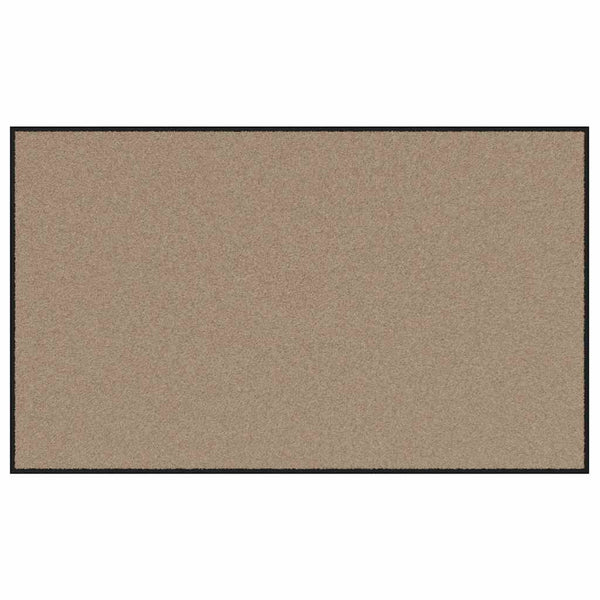 Fußmatte Beige Schwarz 90x150 cm