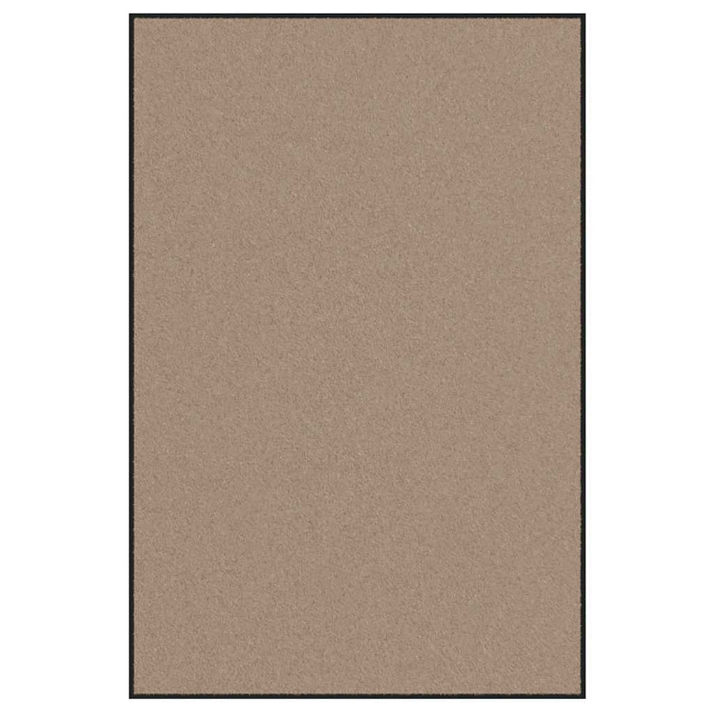 vidaXL Paillasson beige et noir 120 x 180 cm 100 % polyamide
