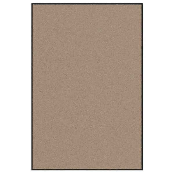 Beige-Schwarze Fußmatte 120x180cm Polyamid
