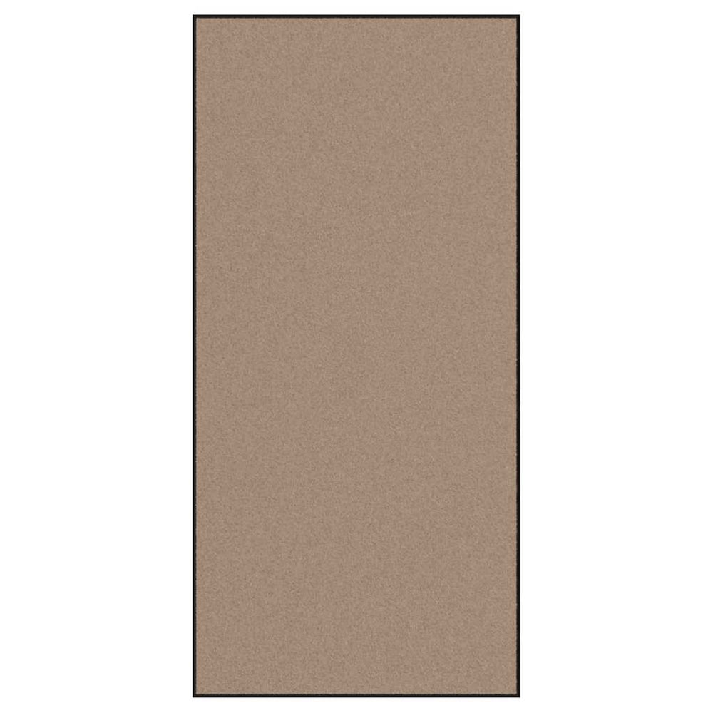 Fußmatte Beige Schwarz 120x250 cm Polyamid