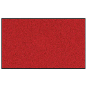 Rot Schwarze Fußmatte 90x150 cm