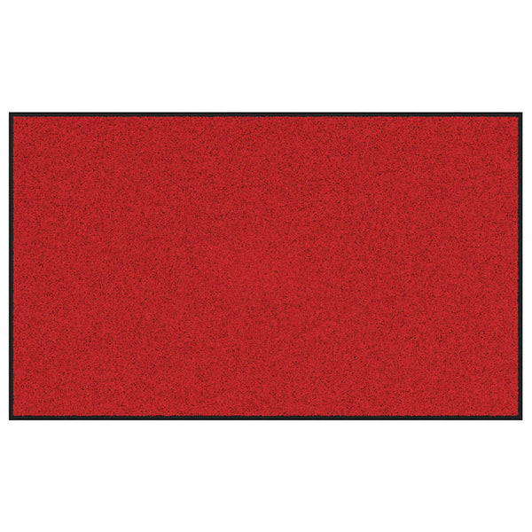 Rot Schwarze Fußmatte 90x150 cm