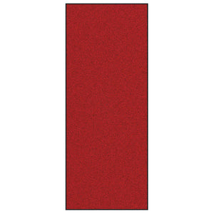 Rot-schwarze Fußmatte 120x300 cm