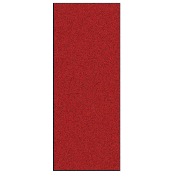 Rot-schwarze Fußmatte 120x300 cm