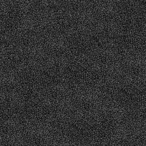 Dunkelgrauer Shaggy Teppich 160x160cm