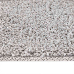 Grauer Shaggy Teppich 200x200 cm