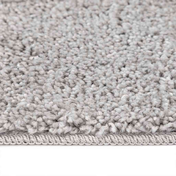 Grauer Shaggy Teppich 200x200 cm