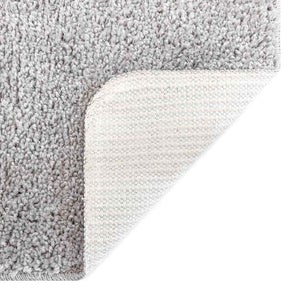 Rutschfeste Badematte Grau 50x80 cm