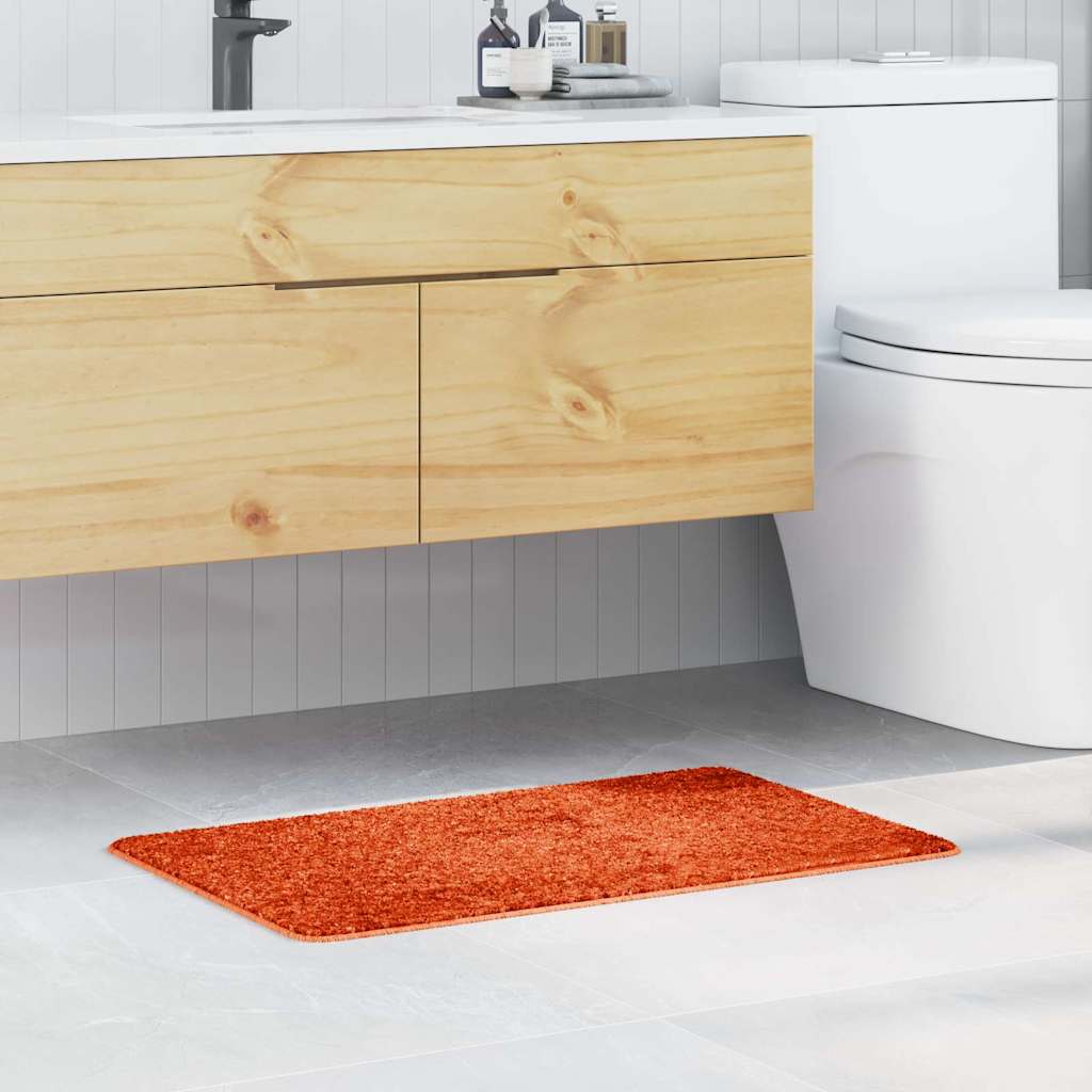 Rutschfeste Badematte Orange 50x80 cm