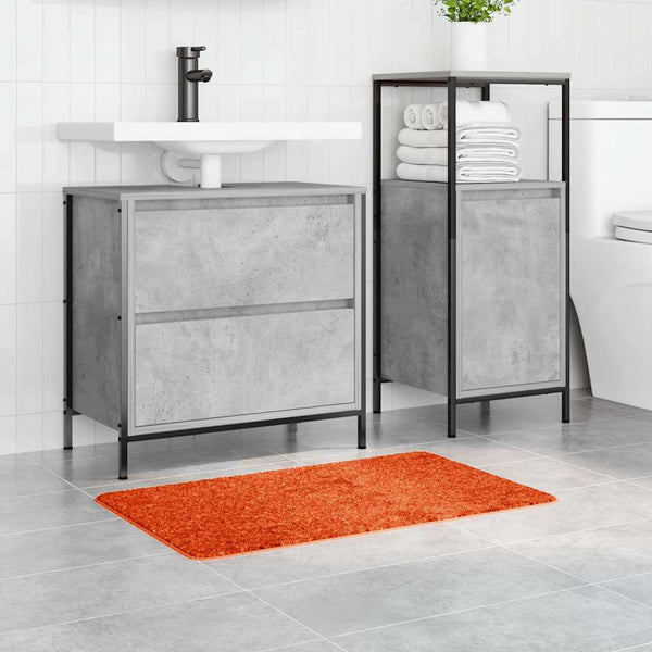 Rutschfeste Badematte Orange 50x80 cm