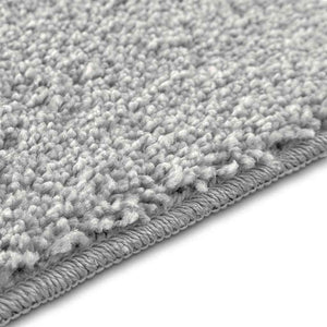 vidaXL Tapis de bain antidérapant gris 60 x 90 cm PP