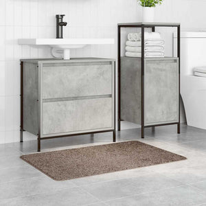 Rutschfeste Badematte Braun 60x90 cm