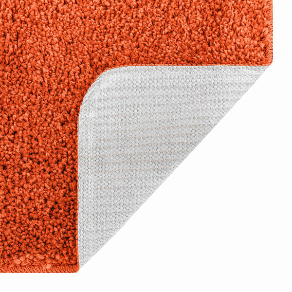 Orange Badematte Rutschfest 60x90 cm
