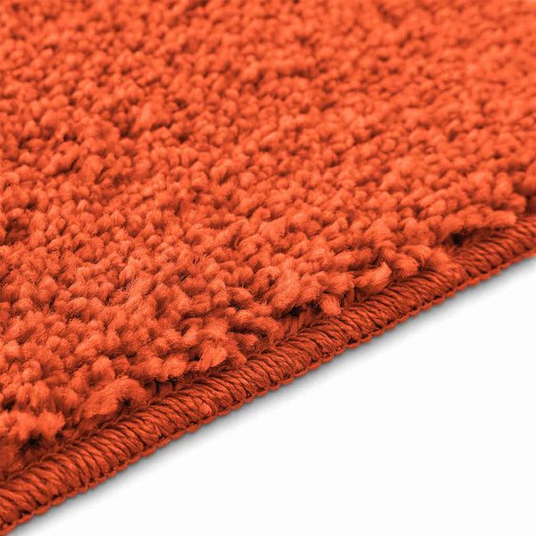 Orange Badematte Rutschfest 60x90 cm