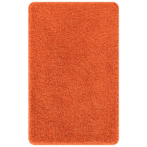 Orange Badematte Rutschfest 60x90 cm