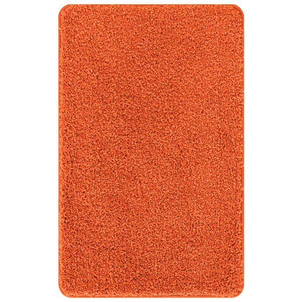 Orange Badematte Rutschfest 60x90 cm
