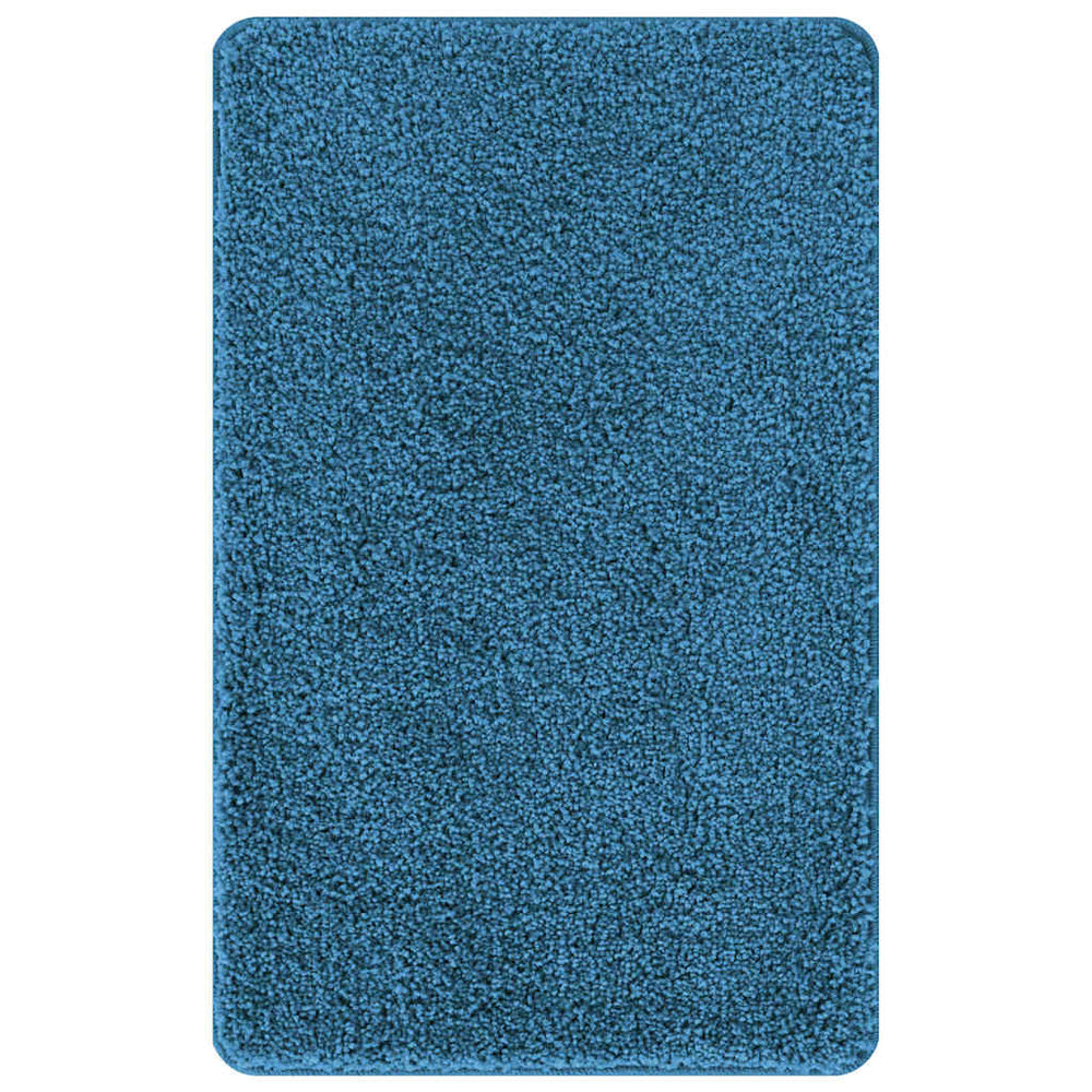 Blaue Badematte Rutschfest 60x90 cm