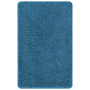 Blaue Badematte Rutschfest 60x90 cm
