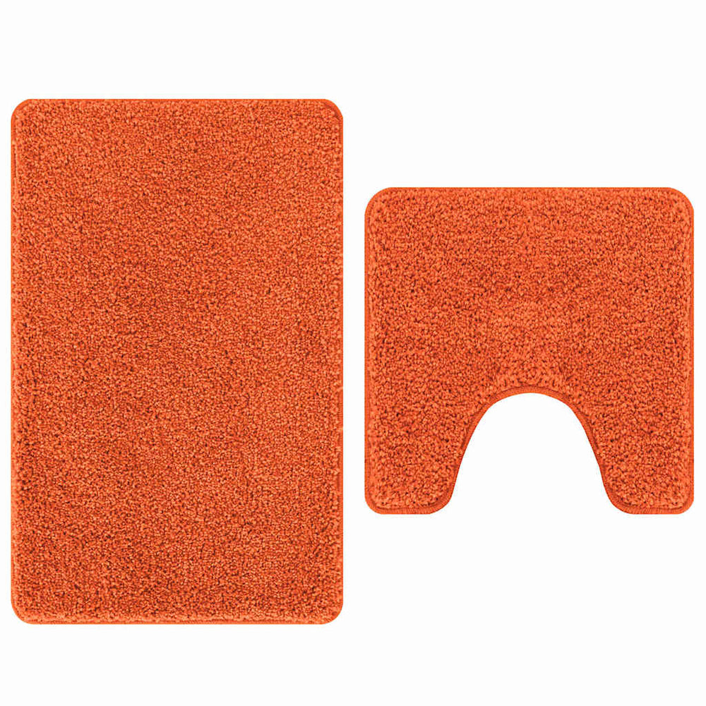 Anti-Rutsch Badematten Set Orange