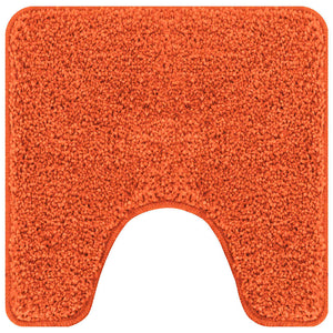 vidaXL Tapis de bain antidérapants 2 pcs Orange PP